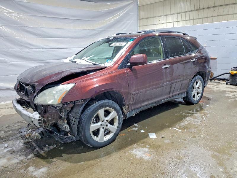 2008 Lexus Rx VIN JTJHK31UX82853566 COPART salvage auction — FRONT END, Nh - Cert Of Title-Salvage, sold $1,050 on 2026-07-14 (photo 1)