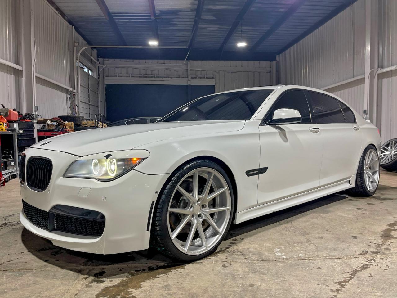 2010 BMW 7er VIN WBAKB8C58ACY64395 COPART salvage auction — Normal Wear, CA - SALVAGE CERTIFICATE (P), sold $32,250 on 2026-02-13 (photo 2)