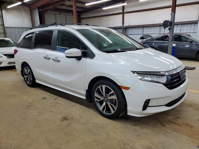2022 Honda Odyssey VIN 5FNRL6H81NB059434 COPART salvage auction — ROOF, Nc - Salvage Certificate Of Title, sold $9,500 on 2026-07-29 (photo 4)