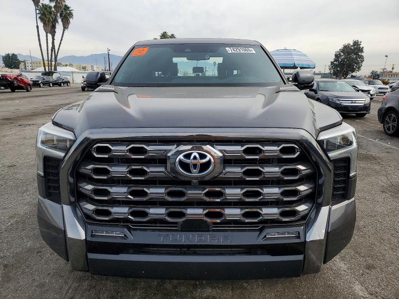 2024 Toyota Tundra VIN 5TFNC5DB2RX061957 COPART salvage auction — WATER/FLOOD, Ca - Salvage Certificate, sold $22,100 on 2026-07-31 (photo 5)