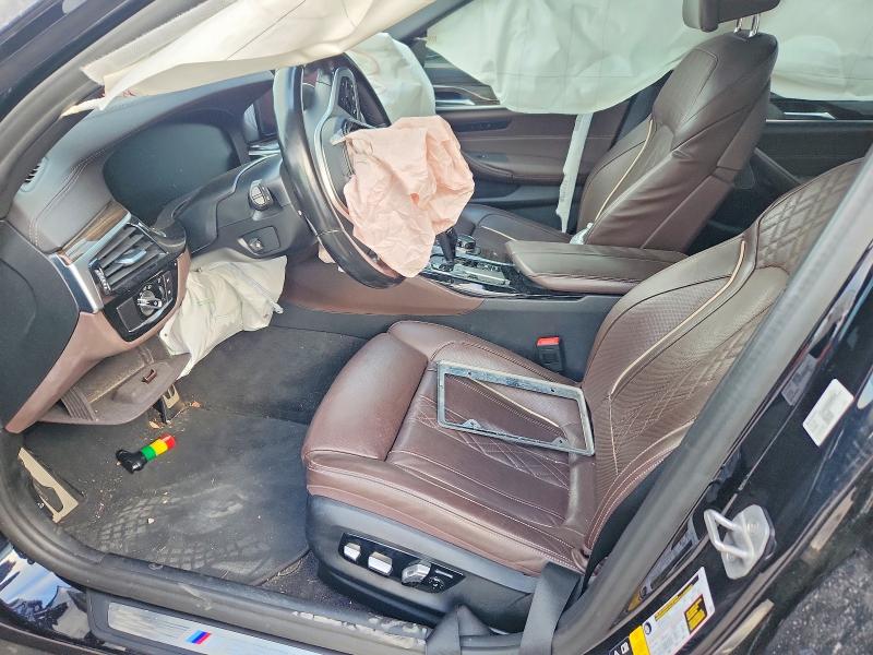 2022 BMW M550i xdrive VIN WBA13BK05NCJ42318 COPART salvage auction — FRONT END, Tx - Salvage Vehicle Title, sold $1,350 on 2026-07-23 (photo 7)