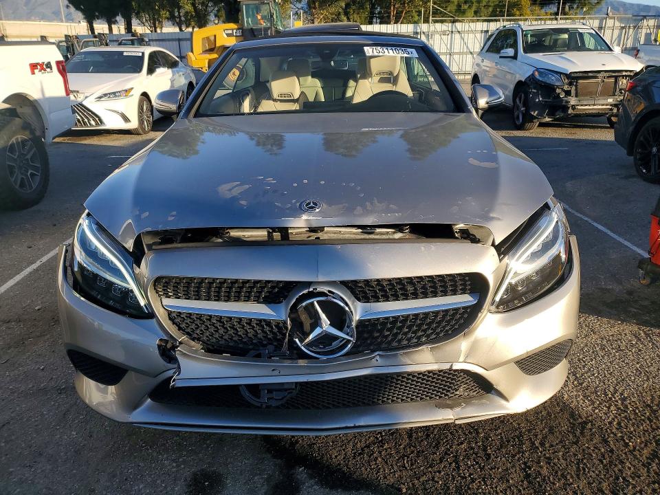 2019 Mercedes-benz VIN WDDWK8DBXKF834152 COPART salvage auction — FRONT END, Ca - Salvage Certificate, sold $9,200 on 2026-07-28 (photo 5)