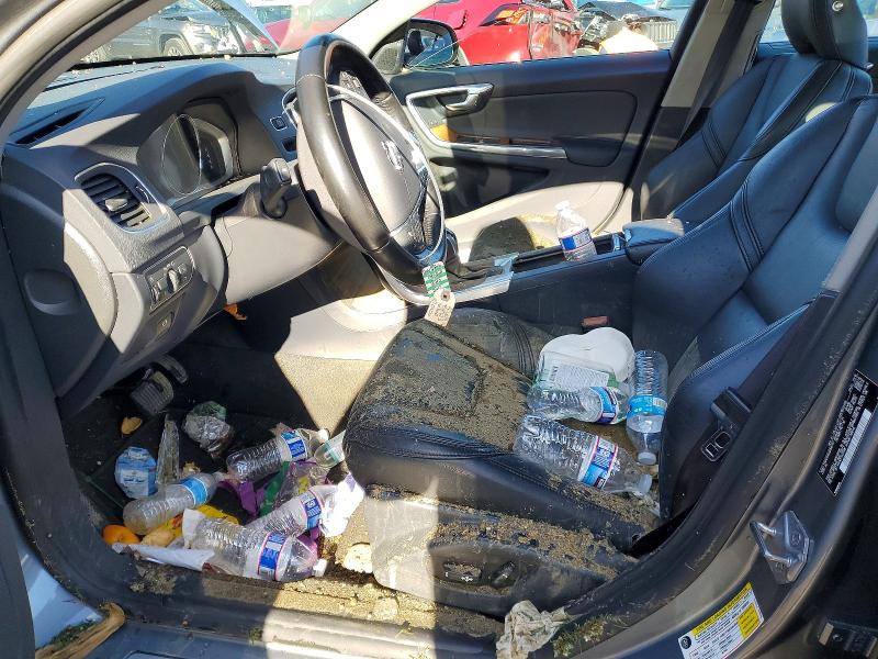 2016 Volvo S60 VIN LYV612TM4GB106742 COPART salvage auction — WATER/FLOOD, MD - PARTS ONLY-NO TITLE LETTER, sold $100 on 2026-07-28 (photo 7)