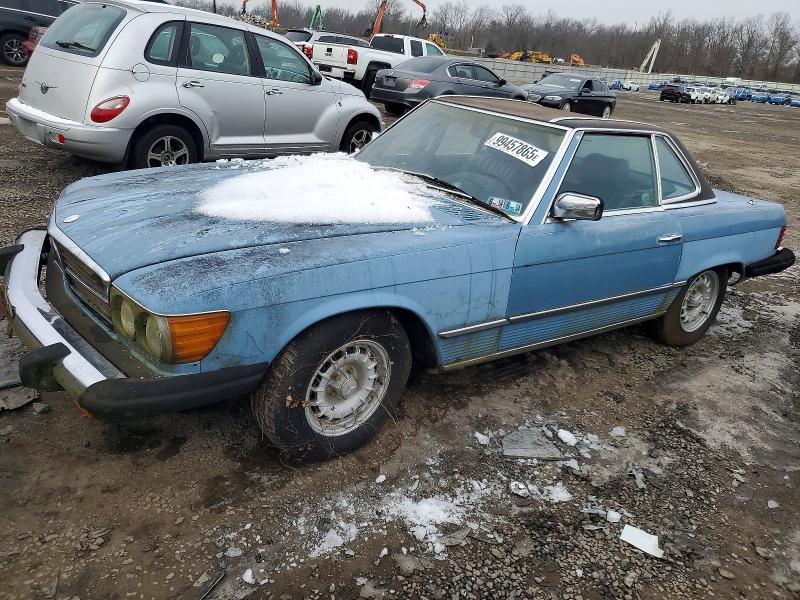 1982 Mercedes-benz 380 VIN WDBBA45A0CB015877 COPART salvage auction — MINOR DENT/SCRATCHES, Pa - Certificate Of Salvage, sold $775 on 2026-07-27 (photo 1)