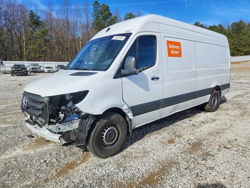 2025 Mercedes-benz Sprinter VIN W1Y4KCHYXST228897 COPART salvage auction — FRONT END, Ga - Bill Of Sale - Parts Only, sold $18,100 on 2026-07-08 (photo 1)