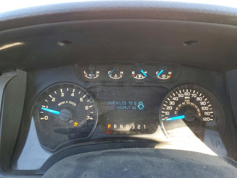 2014 Ford F-150 VIN 1FTMF1CM3EKF94387 COPART salvage auction — FRONT END, Va - Cert Of Title - Salvage, sold $2,600 on 2026-07-02 (photo 9)