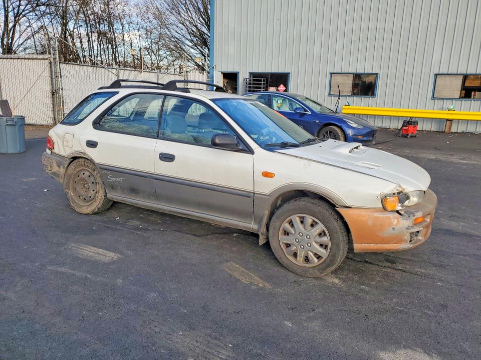 1997 Subaru Impreza VIN JF1GF4859VH819270 COPART salvage auction — FRONT END, Or - Salvage Title Certificate, sold $125 on 2026-07-13 (photo 4)