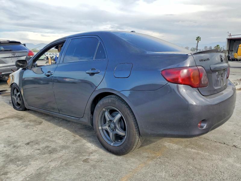 2009 Toyota Corolla VIN JTDBL40E199037957 COPART salvage auction — BURN, CA - NON-REPAIRABLE VEHICLE CERT, sold $225 on 2026-07-08 (photo 2)