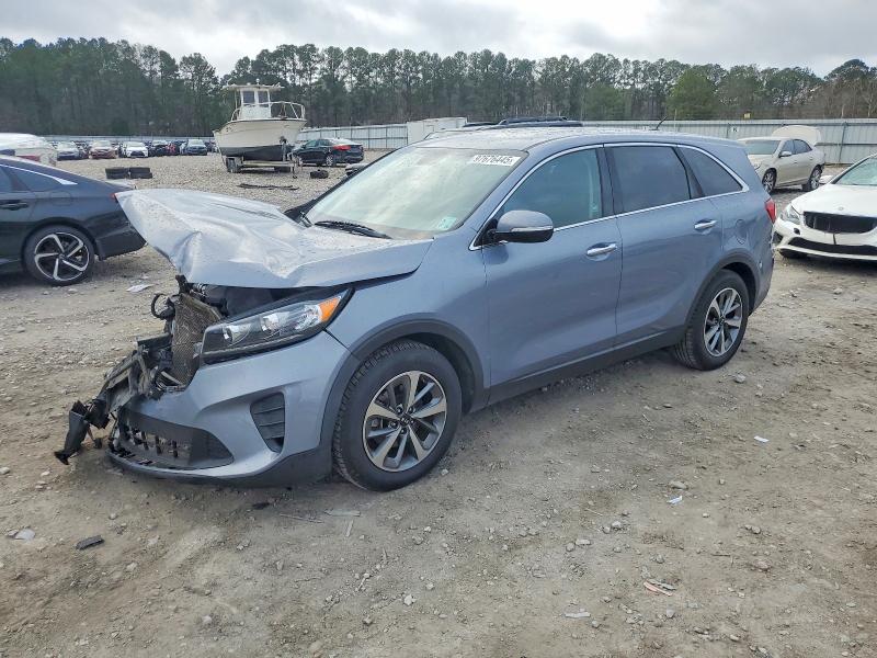 2020 Kia Sorento VIN 5XYPG4A59LG683116 COPART salvage auction — FRONT END, Ms - Cert Of Title-Salvaged, sold $3,650 on 2026-07-31 (photo 1)