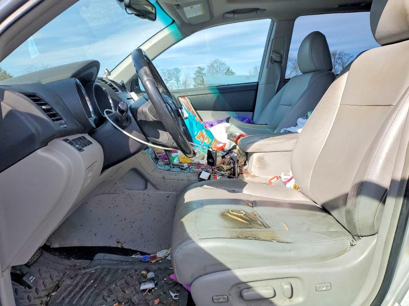 2011 Toyota Highlander VIN 5TDDK3EH9BS077901 COPART salvage auction — UNDERCARRIAGE, Sc - Cert Of Title-Salvage, sold $2,600 on 2026-07-27 (photo 7)