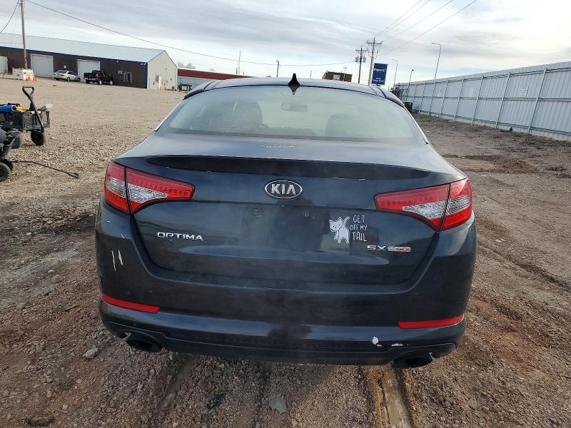 2013 Kia Optima VIN 5XXGR4A65DG228627 COPART salvage auction — FRONT END, ID - SALVAGE CERTIFICATE OF TITLE, sold $525 on 2026-07-07 (photo 6)