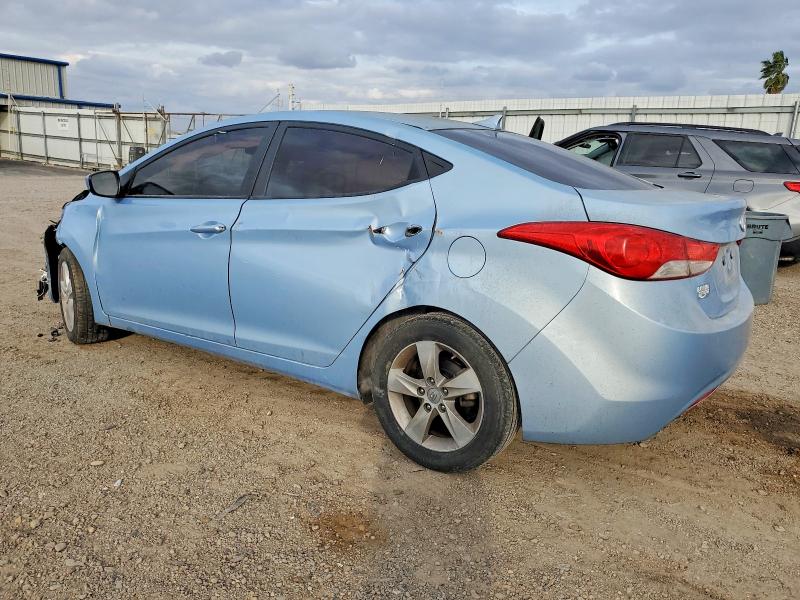 2011 Hyundai Elantra VIN KMHDH4AE8BU109390 COPART salvage auction — FRONT END, Tx - Salvage Vehicle Title, sold $250 on 2026-07-22 (photo 2)