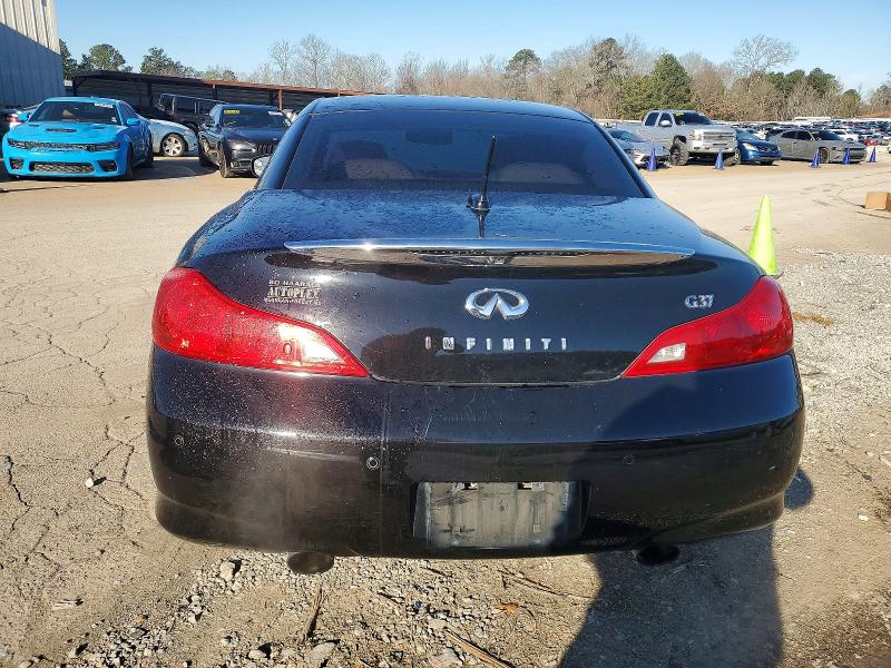 2012 Infiniti G VIN JN1CV6FEXCM201182 COPART salvage auction — FRONT END, Ms - Cert Of Title-Salvaged, sold $900 on 2026-07-10 (photo 6)