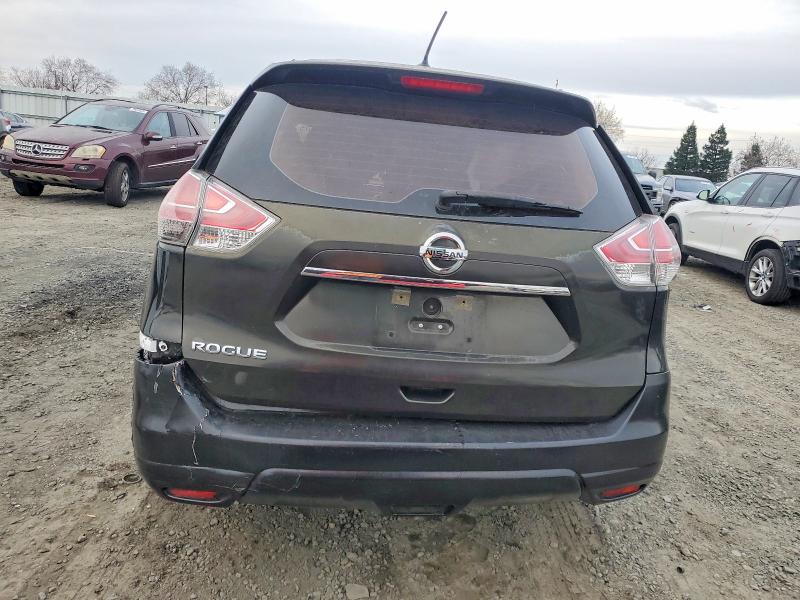 2016 Nissan Rogue VIN KNMAT2MT1GP635872 COPART salvage auction — FRONT END, Salvage Title, sold $250 on 2026-07-16 (photo 6)