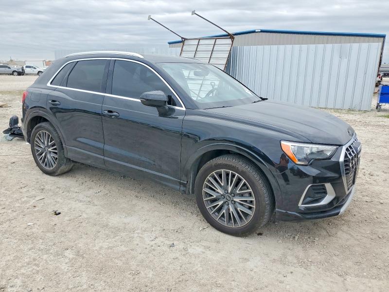2021 Audi Q3 VIN WA1AUCF33M1104780 COPART salvage auction — SIDE, Tx - Salvage Vehicle Title, sold $6,300 on 2026-07-21 (photo 4)