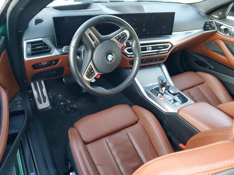 2024 BMW M4 VIN WBS43AZ08RCP59257 COPART salvage auction — FRONT END, MA - CERT OF TITLE-SALVAGE, sold $200 on 2026-07-29 (photo 8)