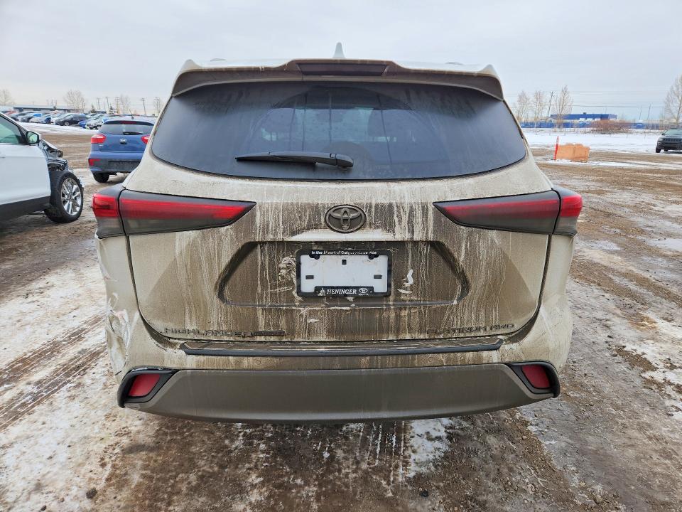2022 Toyota Highlander VIN 5TDFZRBH2NS214743 COPART salvage auction — FRONT END, Other, sold $28,250 on 2026-07-14 (photo 6)