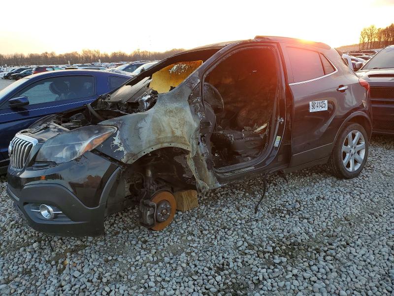 2015 Buick Encore VIN KL4CJBSB4FB256363 COPART salvage auction — BURN, Tn - Non-Repairable Certificate, sold $150 on 2026-07-02 (photo 1)