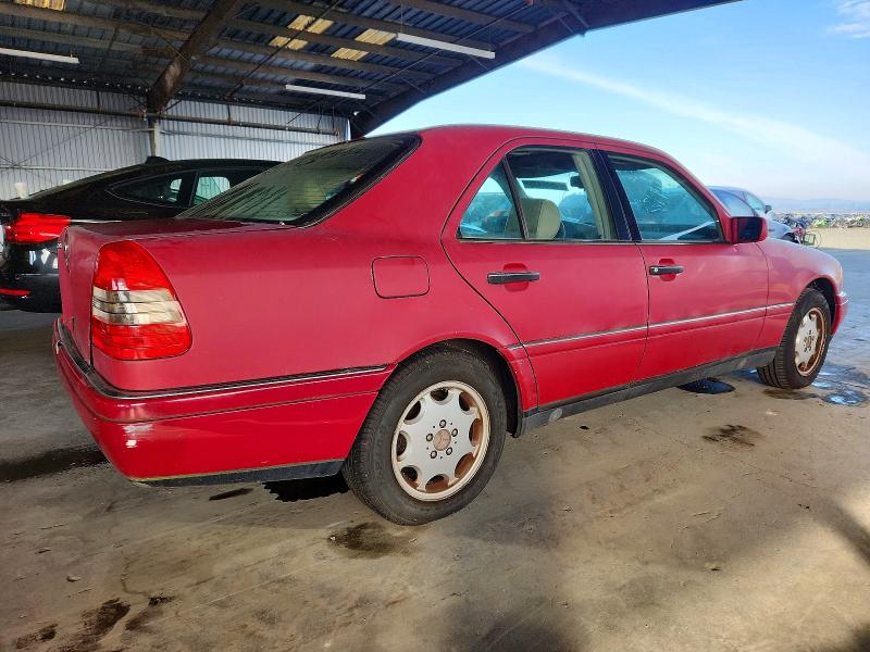 1997 Mercedes-benz C class VIN WDBHA23E4VF502144 COPART salvage auction — REAR END, CA - SALVAGE ACQUISITION BILLOFSALE, sold $125 on 2026-07-09 (photo 3)