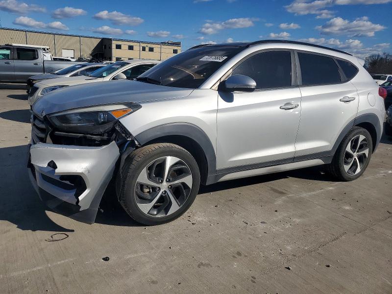 2018 Hyundai Tucson VIN KM8J33A28JU804176 COPART salvage auction — FRONT END, Tx - Salvage Vehicle Title, sold $3,050 on 2026-07-20 (photo 1)