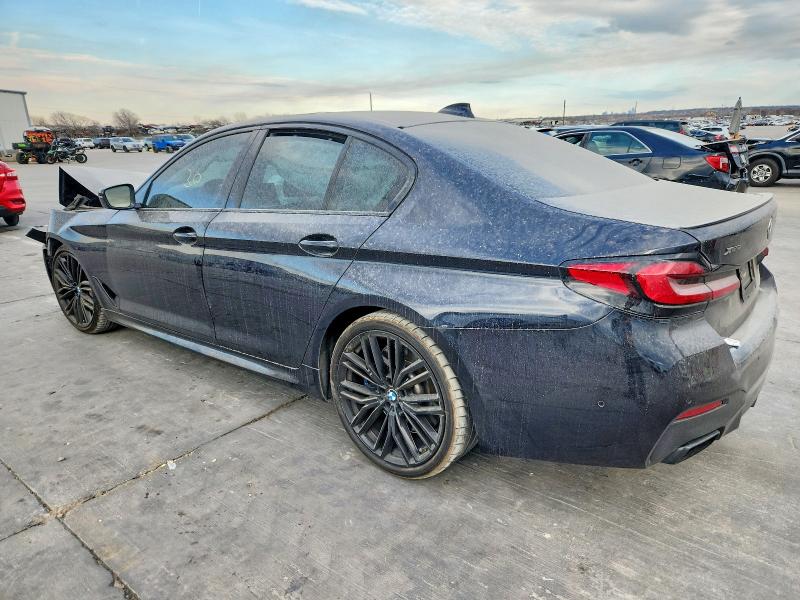 2022 BMW M550i xdrive VIN WBA13BK05NCJ42318 COPART salvage auction — FRONT END, Tx - Salvage Vehicle Title, sold $1,350 on 2026-07-23 (photo 2)