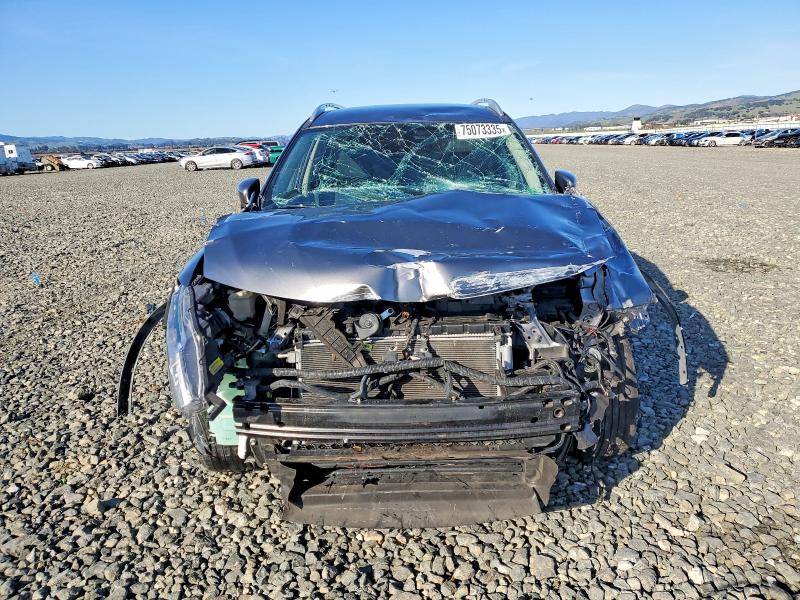 2020 Nissan Rogue sport VIN KNMAT2MT6LP527287 COPART salvage auction — FRONT END, Ca - Salvage Certificate, sold $1,900 on 2026-07-09 (photo 5)