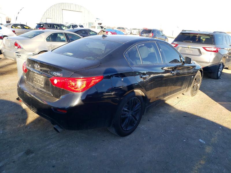 2015 Infiniti Q50 VIN JN1BV7AR4FM414631 COPART salvage auction — SIDE, Wv - Salvage Certificate, sold $900 on 2026-07-13 (photo 3)