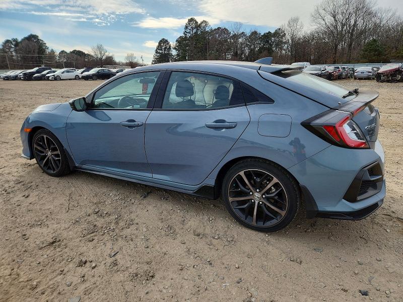 2021 Honda Civic VIN SHHFK7H4XMU210034 COPART salvage auction — SIDE, Ar - Cert Of Title-Salvage, sold $350 on 2026-07-27 (photo 2)