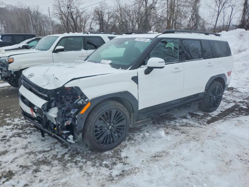 2025 Hyundai Santa fe VIN 5NMP5DG15SH023153 COPART salvage auction — FRONT END, Mi - Cert Of Title-Salvage Vehicle, sold $16,700 on 2026-07-28 (photo 1)