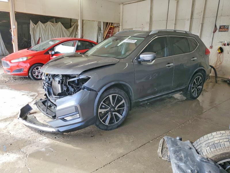 2017 Nissan Rogue VIN JN8AT2MV4HW025493 COPART salvage auction — FRONT END, Tn - Salvage Certificate, sold $2,000 on 2026-07-15 (photo 1)