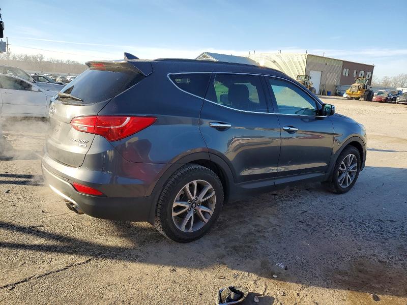 2016 Hyundai Santa fe VIN 5XYZUDLA7GG354139 COPART salvage auction — FRONT END, Ks - Cert Of Title-Salvage, sold $2,700 on 2026-07-21 (photo 3)