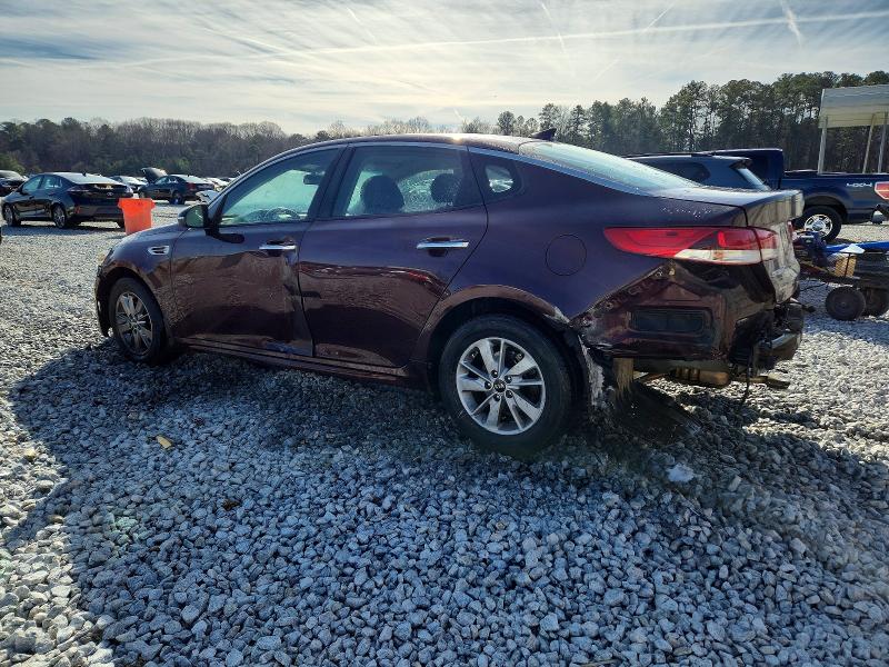 2018 Kia Optima VIN 5XXGT4L36JG231939 COPART salvage auction — REAR END, Al - Cert Of Title-Salvage Title, sold $700 on 2026-07-15 (photo 2)
