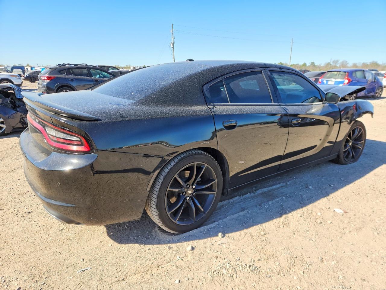 2018 Dodge Charger VIN 2C3CDXBG0JH272411 COPART salvage auction — Front End, TX - CERTIFICATE OF TITLE, sold $1,650 on 2026-07-09 (photo 3)