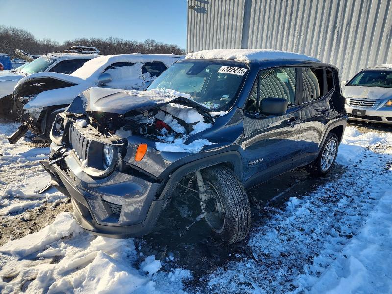 2023 Jeep Renegade VIN ZACNJDB11PPP71830 COPART salvage auction — FRONT END, Nj - Cert Of Title-Salvage, sold $1,200 on 2026-08-12 (photo 1)