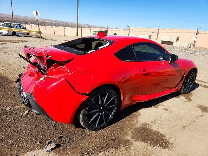 2022 Toyota Gr 86 VIN JF1ZNBE1XN9755736 COPART salvage auction — REAR END, Nm - Cert Of Title-Salvage, sold $7,300 on 2026-07-23 (photo 3)