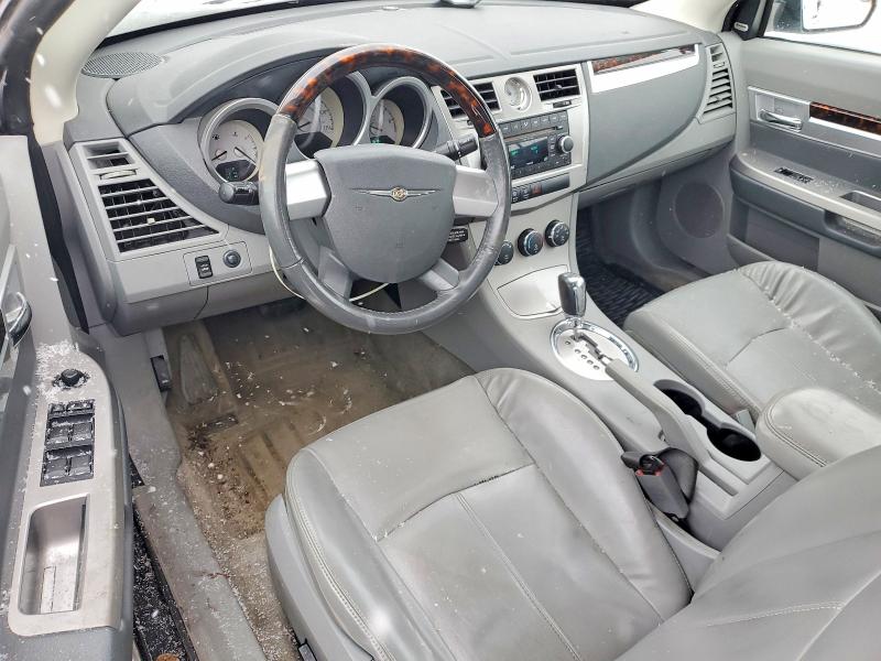 2008 Chrysler Sebring VIN 1C3LC65M18N240292 COPART salvage auction — FRONT END, Oh - Cert Of Title-Salvage, sold $350 on 2026-07-02 (photo 8)