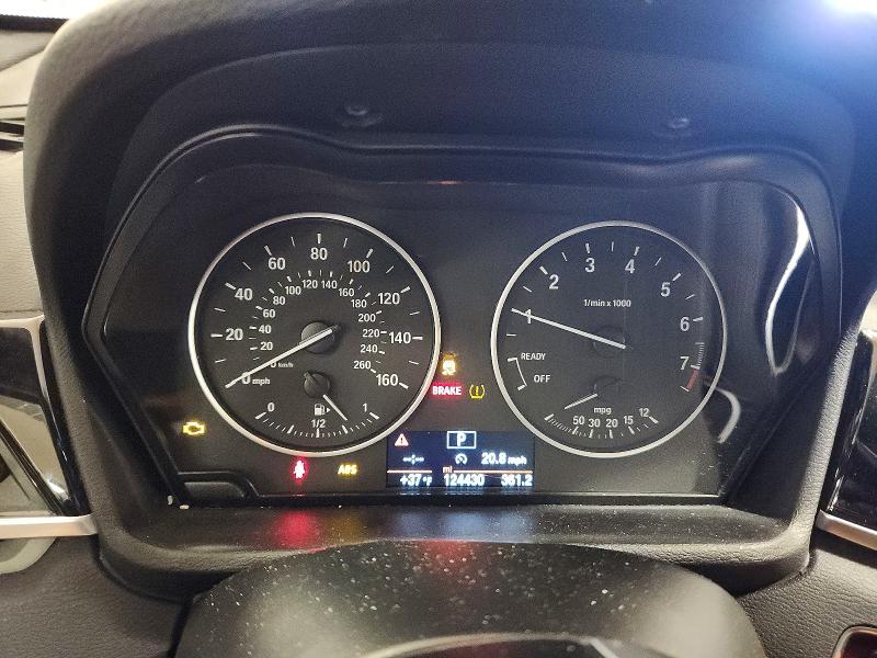 2017 BMW X1 VIN WBXHT3Z31H4A57732 COPART salvage auction — FRONT END, Ri - Salvage Certificate Of Title, sold $1,200 on 2026-07-28 (photo 9)
