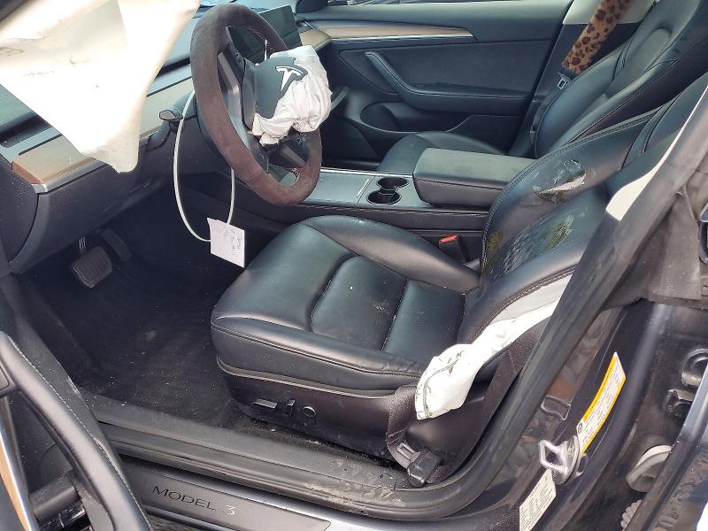 2023 Tesla Model 3 VIN 5YJ3E1EA6PF448020 COPART salvage auction — SIDE, Fl - Cert Of Title Slvg Rebuildable, sold $3,200 on 2026-07-06 (photo 7)