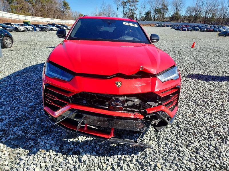 2019 Lamborghini Urus VIN ZPBUA1ZL4KLA02281 COPART salvage auction — FRONT END, Nc - Salvage Certificate Of Title, sold $80,500 on 2026-07-22 (photo 5)