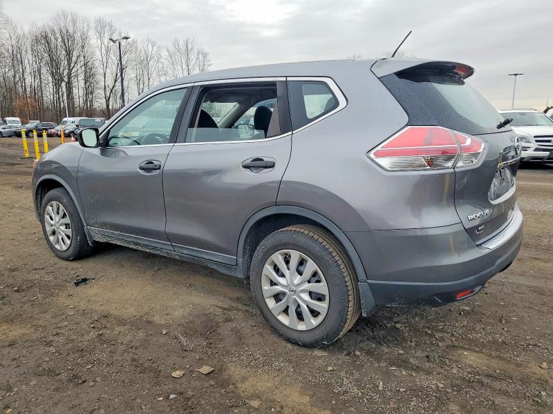 2016 Nissan Rogue VIN KNMAT2MV7GP626014 COPART salvage auction — MECHANICAL, Ct - Certificate Of Title, sold $1,985 on 2026-07-30 (photo 2)