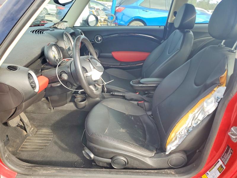 2013 Mini Cooper VIN WMWSU3C50DT692378 COPART salvage auction — FRONT END, Fl - Cert Of Title Slvg Rebuildable, sold $350 on 2026-07-31 (photo 7)