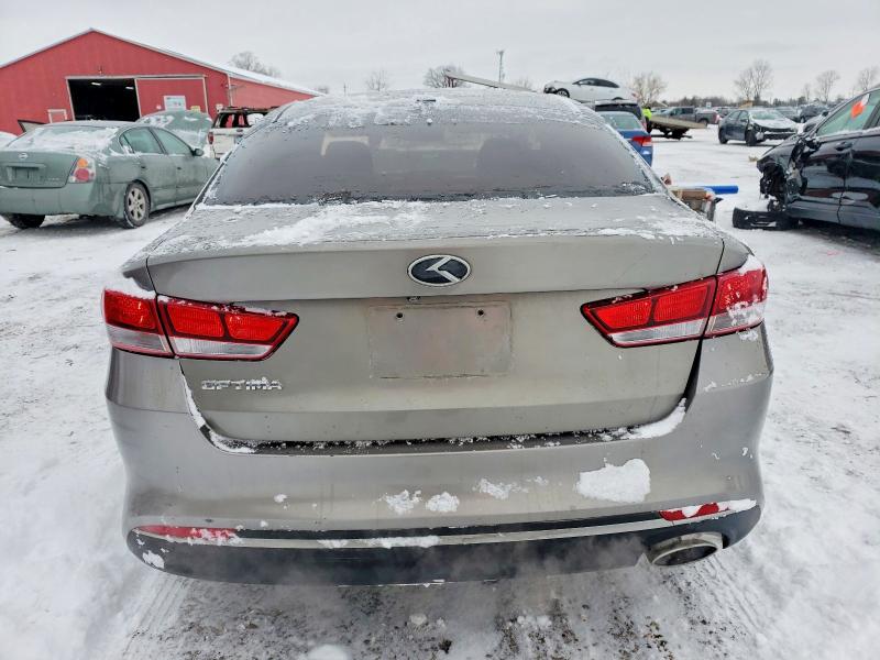 2017 Kia Optima VIN 5XXGT4L32HG162452 COPART salvage auction — MECHANICAL, Salvage Title, sold $125 on 2026-07-23 (photo 6)