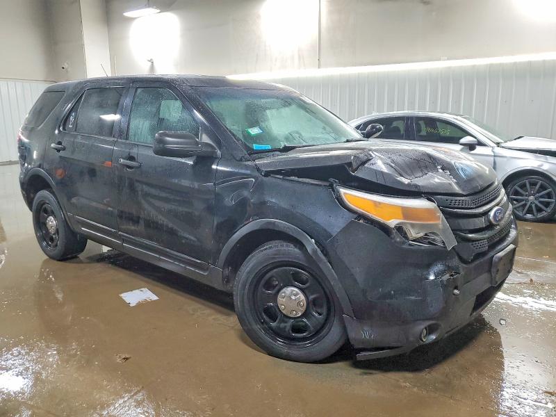 2013 Ford Explorer VIN 1FM5K8AR6DGC73187 COPART salvage auction — FRONT END, IL - SALVAGE CERTIFICATE, sold $500 on 2026-07-02 (photo 4)