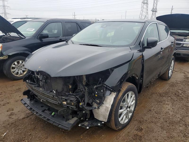 2021 Nissan Rogue sport VIN JN1BJ1AW8MW662767 COPART salvage auction — FRONT END, IL - SALVAGE CERTIFICATE, sold $2,250 on 2026-07-09 (photo 1)