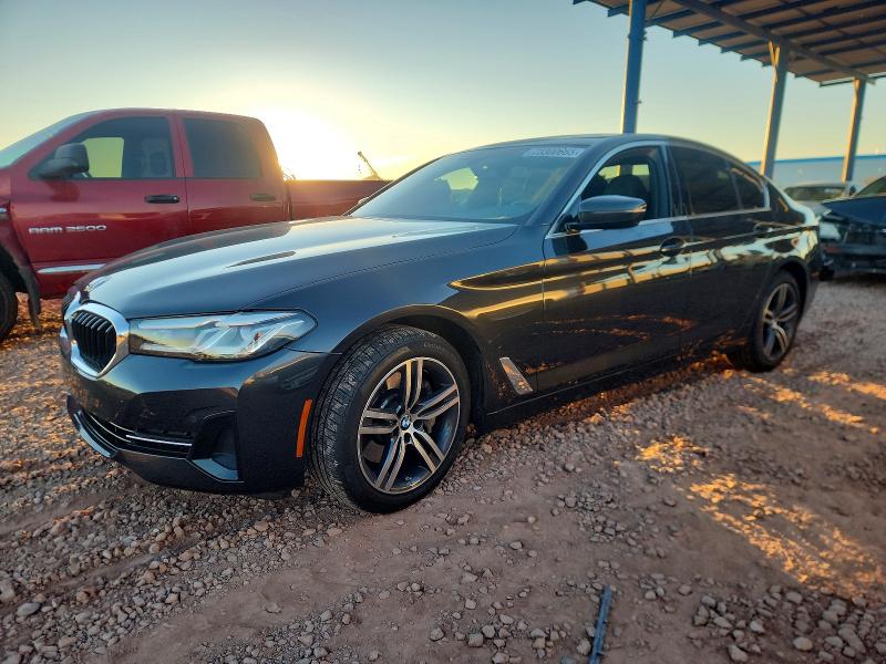 2023 BMW 5 series VIN WBA53BH09PWY19381 COPART salvage auction — FRONT END, Id - Salvage Certificate Of Title, sold $22,400 on 2026-07-07 (photo 1)