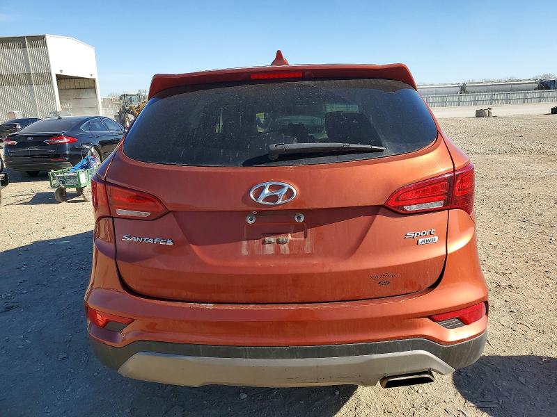 2017 Hyundai Santa fe VIN 5XYZTDLBXHG441286 COPART salvage auction — SIDE, Mo - Salvage Certificate Of Title, sold $2,300 on 2026-07-09 (photo 6)