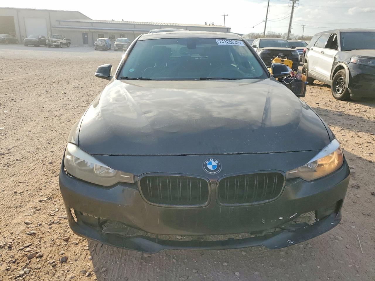 2014 BMW 3 Series VIN WBA3B1C54EP679299 COPART salvage auction — Rear End, VA - CERTIFICATE OF TITLE, sold $1,350 on 2026-07-09 (photo 5)