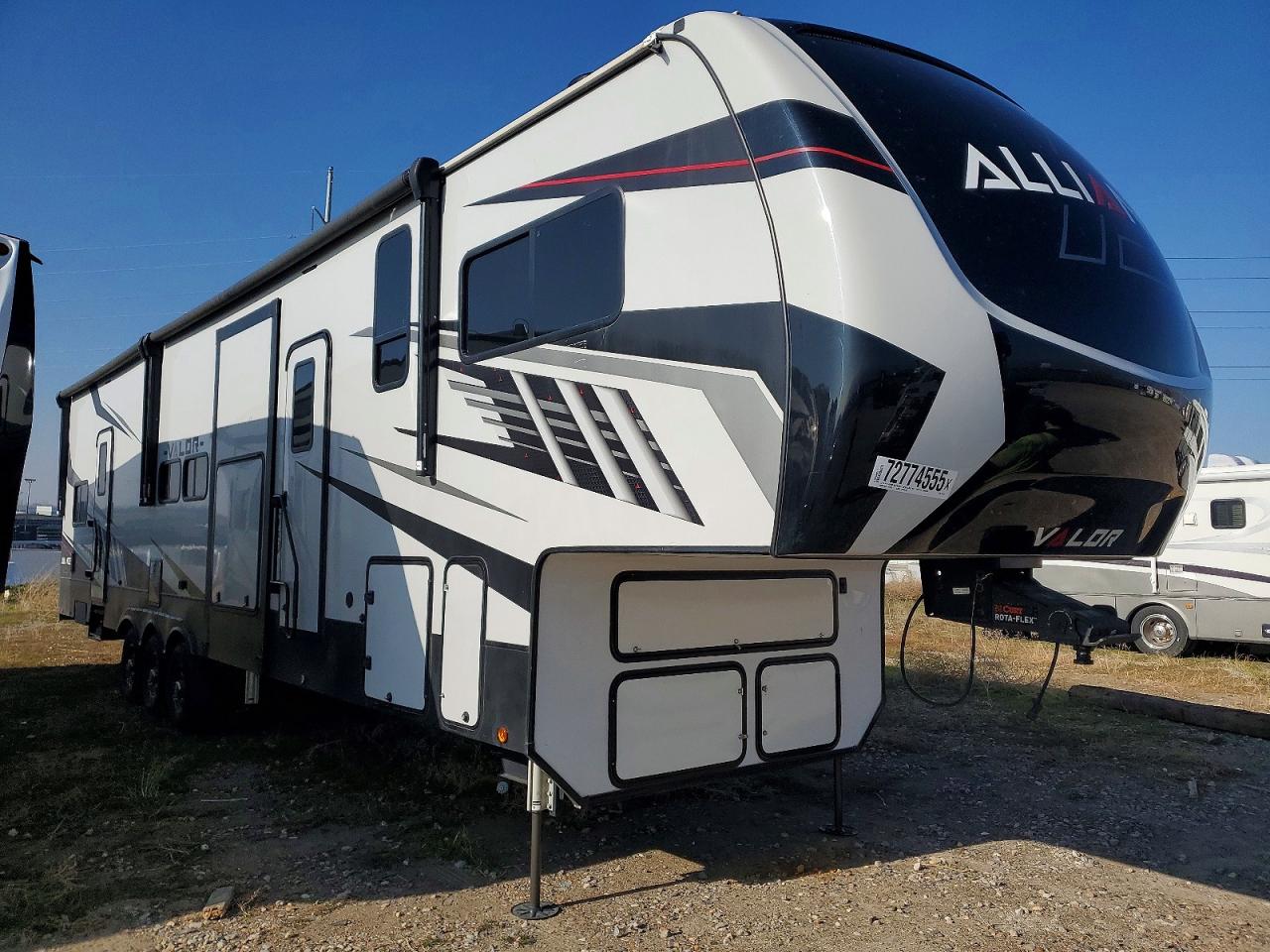 2023 Alliance Valor VIN 7M5FV4535PA007497 COPART salvage auction — Burn, Salvage Title, sold $10,100 on 2026-02-16 (photo 1)
