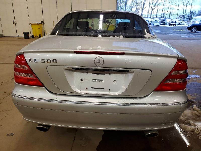 2002 Mercedes-benz Cl-class VIN WDBPJ75J82A022734 COPART salvage auction — MINOR DENT/SCRATCHES, Vt - Certificate Of Title, sold $3,350 on 2026-07-14 (photo 6)