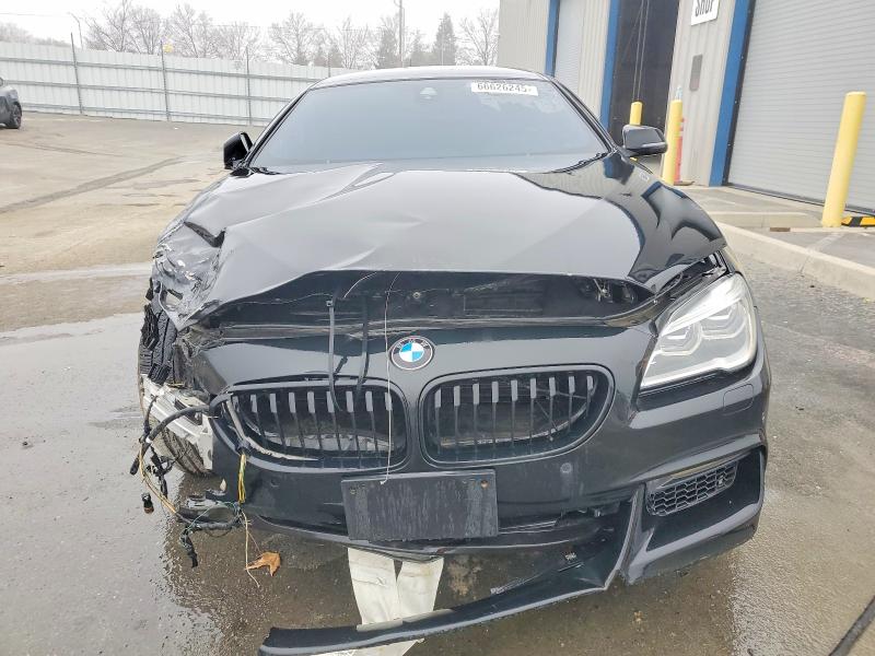 2018 BMW 6 series VIN WBA6D6C51JG388872 COPART salvage auction — FRONT END, Ca - Dis/Dlr/Exp Clean W/Salv Hist, sold $3,500 on 2026-07-02 (photo 5)